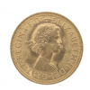 The Royal Mint zlatá mince Sovereign Elizabeth II 1962