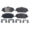 DENCKERMANN Sada brzdových platničiek kotúčovej brzdy B111417