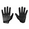 Celoprstové rukavice Force MTB swipe, čierno-šedé, M