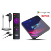 NAJNOVŠÍ ANDROID BOX SMART TV 4K Model 2024 DUAL WI-FI 5G + DIAĽKOVÝ OVLÁDAČ HDMI USB