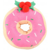 Huhubamboo plyšový donut růžový