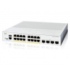 Cisco Catalyst switch C1300-16P-4X (16xGbE,4xSFP+,16xPoE+,120W,fanless) - REFRESH