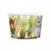 Pohár Poháre na zmrzlinu Lesné zvieratá Lesní priatelia 6 kusov Narodeniny