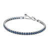 PANDORA Třpytivý modrý tenisový náramek 20 591469C02-20