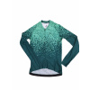 Cyklistický dres Pearl Izumi W Attack Long Sleeve Jersey Malachite / ALPINE GREEN HEX Veľkosť: M