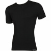 VOXX BAMBOO SEAMLESS 021 / Pánske bambusové tričko, bezšvové - čierna L-XL