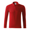 Polokošeľa pánska MALFINI® Pique Polo LS 221 červená veľ. 3XL