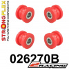 Zadní nápravnice silentbloky kit Audi A6 C4 Quattro 026270B (Tvrdé polyuretanové uložení Zadní nápravnice silentbloky kit pro Audi model A6 C4 Quattro)