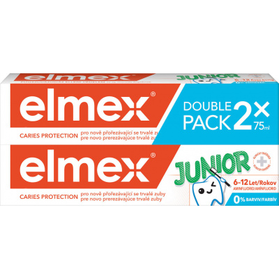 Elmex zubná pasta Junior 2 x 75 ml