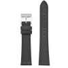 GAIRA Remienok na hodinky 3413 čierny 22 mm
