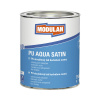 PU akrylátový lak hodvábne matný Modulan PU Aqua Satin RAL9010 Biela 750 ml