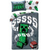 Halantex bavlna obliečky Minecraft motív Creeper 70x90 140x200