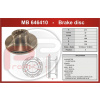 MB646410 kotouč brzdový MERCEDES ATEGO - Profi Part, 377x106x134x138