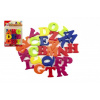 Teddies Magnetické písmená 4cm cca 27ks plast na karte 15x21,5cm
