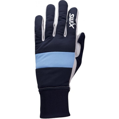 Lyžiarske rukavice Swix Cross Modrá/Biela 9/XL (7045952785059)