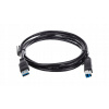 Goobay USB 3.0 AB 180 HiSpeed, 1,8m USB kábel, 1,8 m, USB A – USB B, čierny