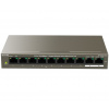 PoE switch Tenda TEF1110P-8-102W, 8x PoE 10/100Mbps, 2x Gigabit Uplink, 102W