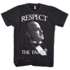 Licenced Pánské tričko The Godfather Respect The Family XL