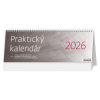 Helma Stolový kalendár stĺpcový 33,6x12,1 cm - Praktický OFFICE 2026