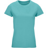 SOL's Collection Tričko Crusader Women, bio bavlna, krátký rukáv, dámské COT253581agp03-pool blue L Modrá pool