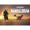 CUKROVÁ TLAČ jedlý obrázok na tortu Cukrová hmota STAR WARS Mandalorian + MENO
