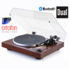 Dual CS 529 Walnut + Ortofon 2M BLUE (Audiofilský diaľkovo ovládaný plne automatický gramofónový prístroj pre náročných poslucháčov.)