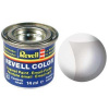 REVELL 01 číra lesklá syntetická modelárska farba, 14ml (REVELL 32101 CLEAR GLOSS 14ml 0,47fl oz EMAIL COLOR)