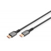 Digitus DP Kabel PREMIUM DP2.1 1m 16K@60Hz, UHD, 80Gbps, Alu DB-340111-010-S