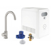 Grohe Blue Professional - Drezový ventil Mono s chladiacim zariadením a filtráciou, supersteel 31302DC2