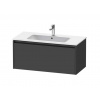 Duravit Ketho.2 Umývadlová skrinka, 44x101x48 cm, 1 zásuvka, grafit mat K25064049490000