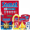 Somat Súprava doplnkov do umývačky riadu Soľ Leštidlo Deo Mix 4 ks + Darček