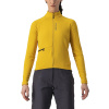 Castelli Unlimited Trail W Jersey, Goldenrod Veľkosť: XS Dámsky univerzálny zateplený dres s dlhým rukávom