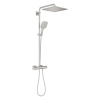 GROHE Rainshower Smartactive 310 Cube Professional - Sprchový systém s termostatom na stenu, Supersteel 26837DC0