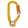 Karabína s kladkou Petzl Rollclip A Žltá triact lock