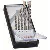 BOSCH 2607010524 - 5-dielna súprava vrtákov do betónu Robust Line CYL-3 4; 5; 6; 8; 10 mm