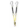 Petzl ABSORBICA-Y TIE BACK 150 cm tlmič pádu s karabínami MGO + Bm´D