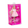 Bábika Barbie Deluxe Style Ružové šaty s veľkou mašľou HYV27