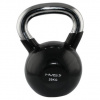 HMS Kettlebell s chromovým úchopem, černý 20 kg
