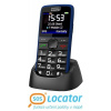 ALIGATOR A675 Senior modrý + stolní nabíječka