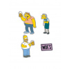 Grupo Erik Set odznakov The Simpsons - 4-pack set