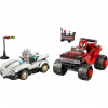 LEGO SONIC THE HEDGEHOG 77118 - Silver a jeho auto vs. Knuckles a jeho monster truck