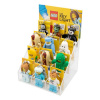 Joy Toy (IT) LEGO Acryl Counter Display a 12 Light-Up Přívěsky na klíče