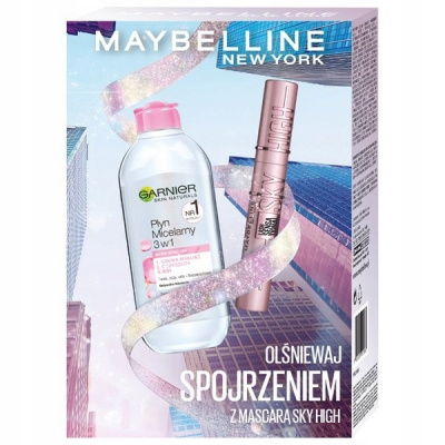 Maybelline New York Lash Sensational Sky High a Garnier Skin Naturals