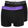 Boxerky Kappa Boxers 2-Pack Black/Dewberry|XL