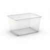 Kis Úložný box C box XL s kolečky 50l transparentní