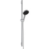 Hansgrohe Rainfinity - Sprchová sada 130 3jet EcoSmart s tyčou S Puro 90 cm, chróm 28744000