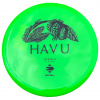 EXEL HAVU neon green (4 4 0 0), discgolf disk Hmotnost: 180 g