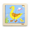 Puzzle na podložke Viga 51314 kačka