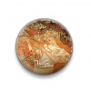 Magnet Alfons Mucha – Jar, okrúhly, 5 cm