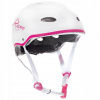 Raven F511 white/pink prilba - XS (52-54cm)